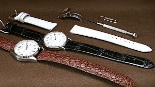 腕時計の革ベルト交換方法