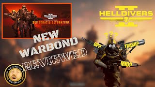 NEW WARBOND Weapons RANKED BOTS & BUGS Tier 9 | Helldivers 2