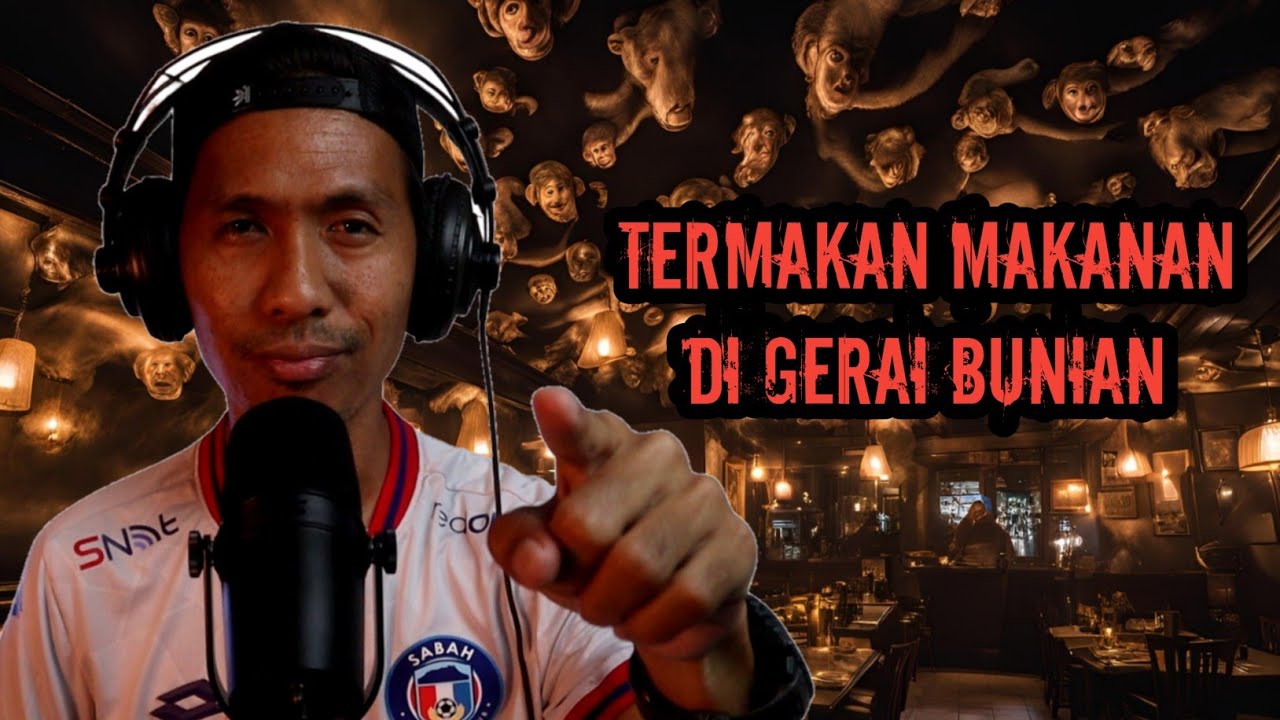 TERMAKAN DI GERAI BUNIAN | SERAM ALIF BOSKU #kisahseram
