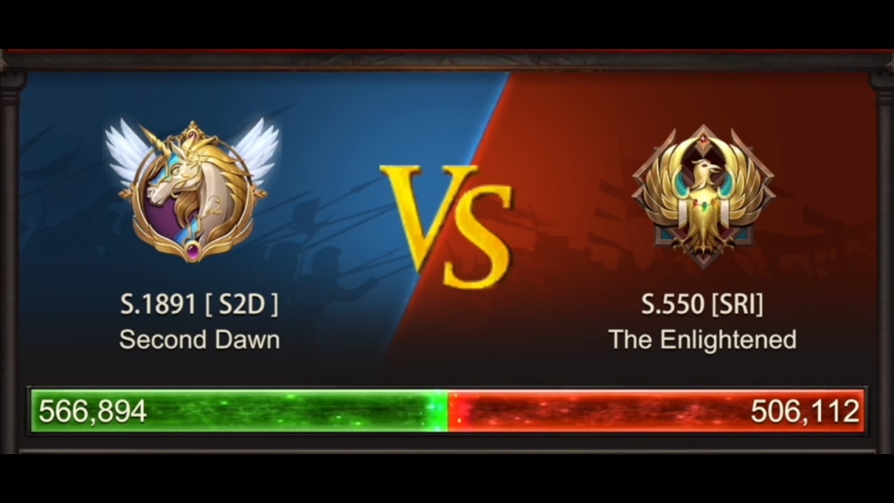 EVONY TKR -BoC | S2D VS SRI | AS Week 1 Qualifying