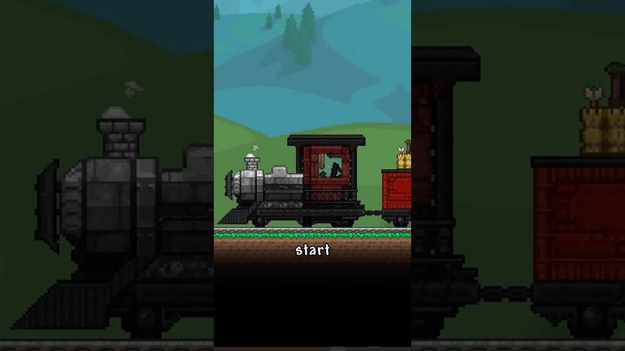 Quick Train Carriage Building Tips in Terraria 🚂 