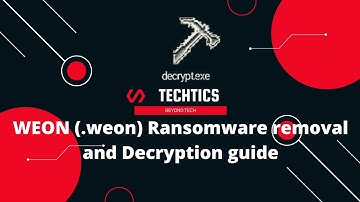 WEON Ransomware | (.weon) Extension | Virus Removal and Decryption Guide | STOP/DJVU Ransom