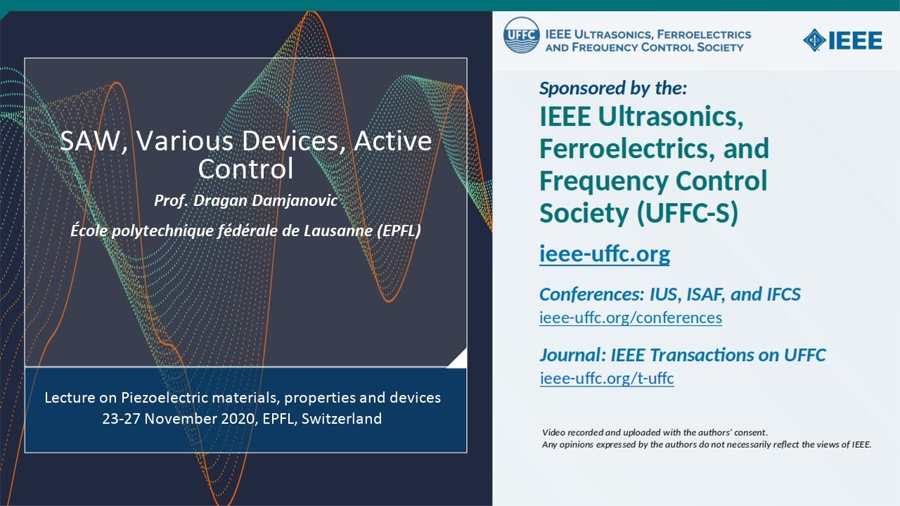 SAW, Various Devices, Active Control - YouTube