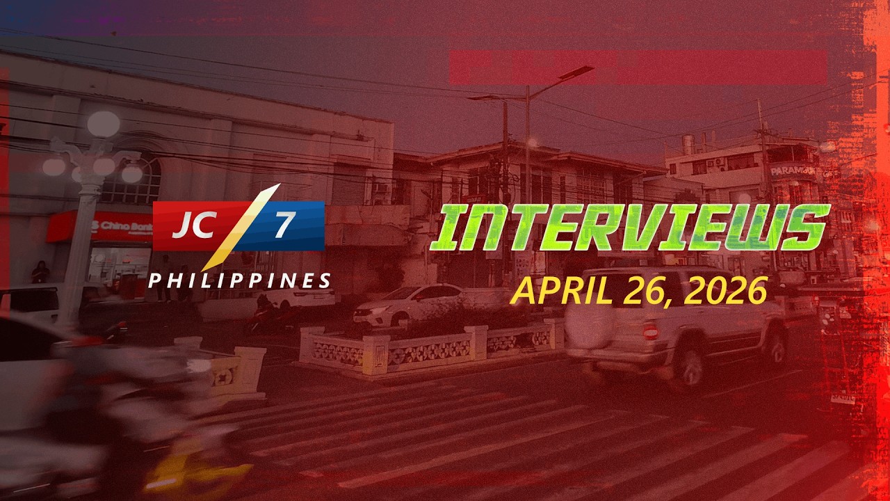 [April 26, 2026] JC7 Philippines | Interviews - YouTube