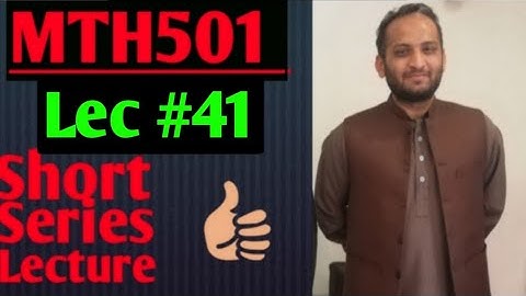 MTH501:Important short series lecture¦¦Lec #41¦¦Linear Algebra¦¦urdu hindi lec¦¦Maths by Zahfran