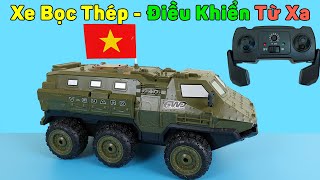 Xe Bọc Thép Điều Khiển Từ Xa - Chiến Xa Thiết Giáp Sáu Bánh Vượt Địa Hình | Mở Hộp Mua Hàng Online