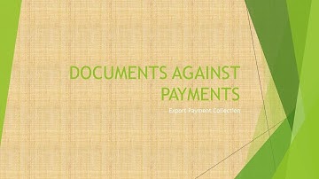 Documents Against Acceptance & Documents Against Payment - Bills of Exchange (Hindi)
