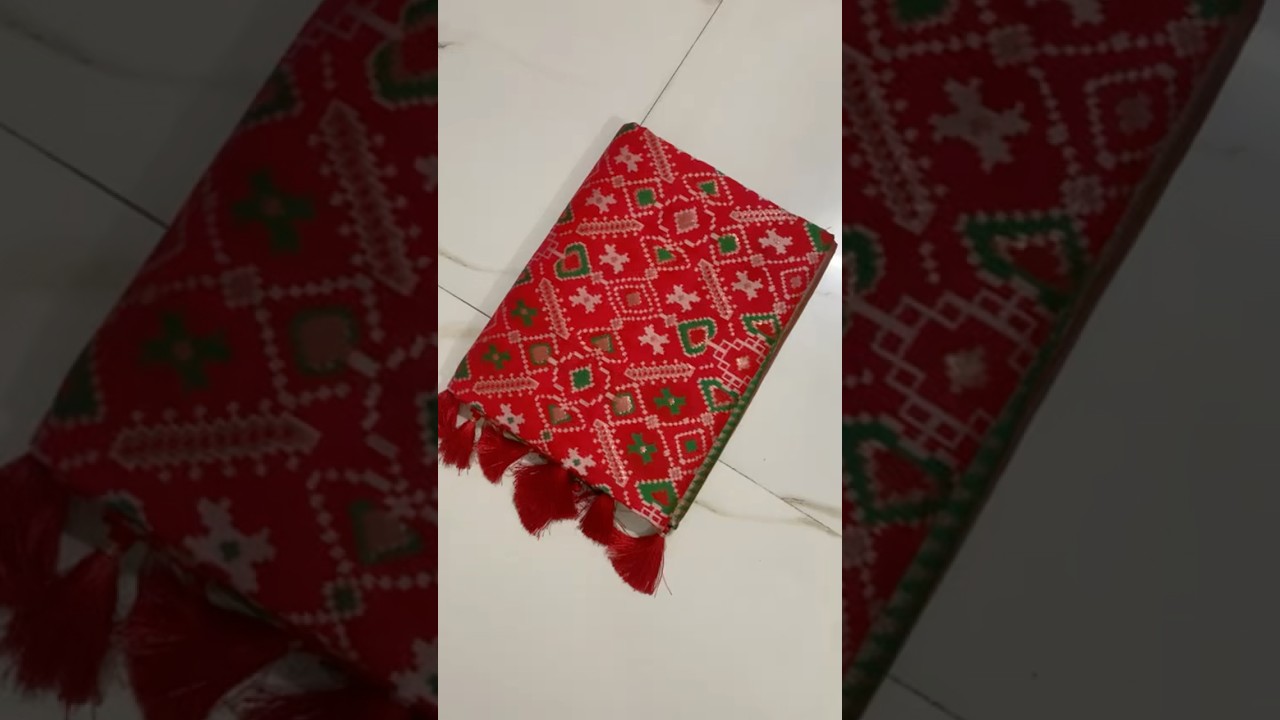 Authentic Kanchivaram Patola Paithani Silk Saree