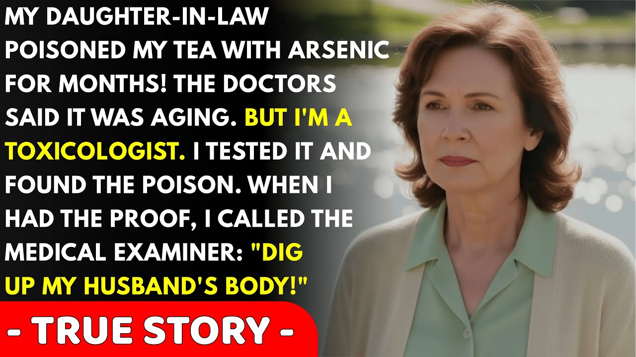 My daughter-in-law poisoned my food for months... But she didn't know I'm a toxicologist!