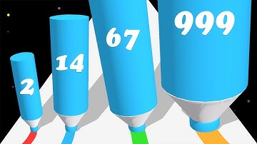 Crayon Rush 3D - Color Math Games (Update, All Versions)