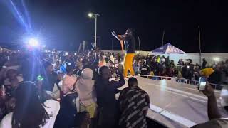 Bebecool performing kasepiki at Masaka street jam