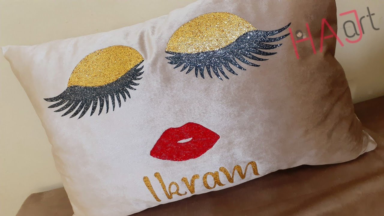 تعلمي صنع وسادة الرموش بنفسك 😍 /DIY Eyelash pillow