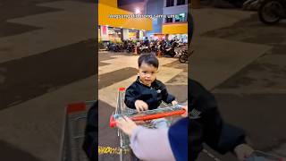 HANAN DIAJAK BELANJA MALEM #shortvideo #minivlog #adayinmylife #family #funnyvideo #couple #comedy