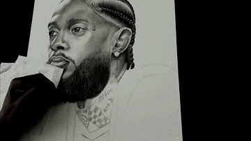 Drawing Nipsey Hussle