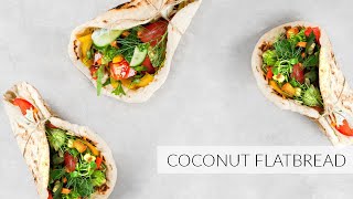 Keto Coconut Flour FLATBREAD | Naan, Tortillas, Paratha | No Eggs