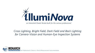 Cross field and stroboscopic lighting techniques for freeze-frame visual inspections