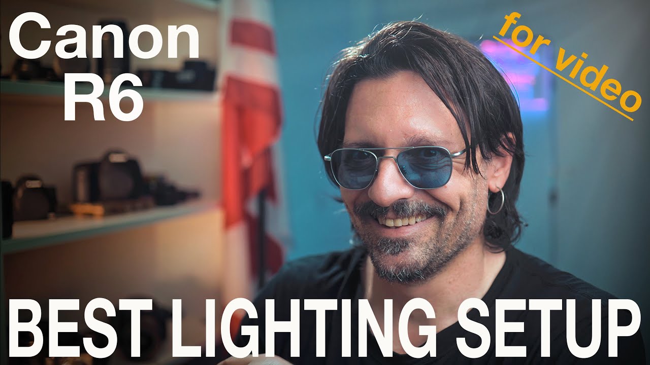 Best Lighting for Videos Canon R6 YouTube