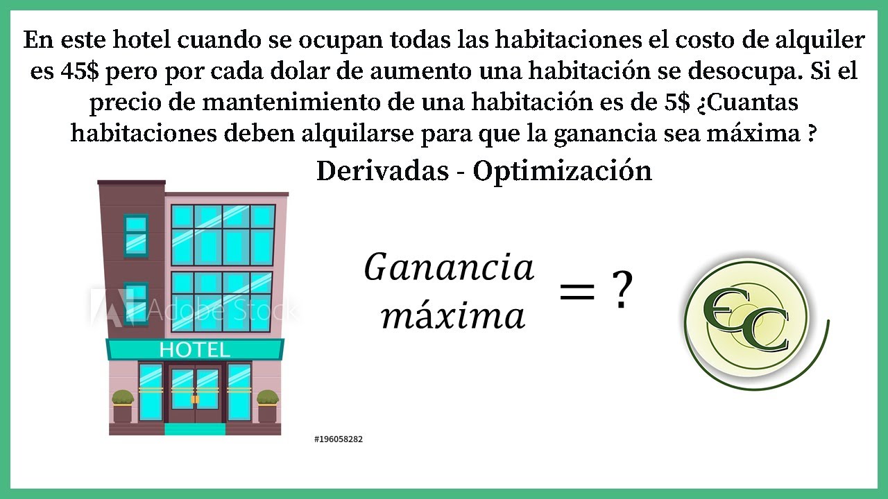 Optimizacion-maxima ganancia de un hotel
