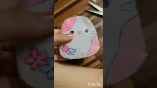 diysquishy Part  2 Diy Cute Cat Squishy
