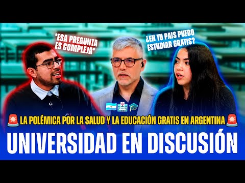 Miniatura del video: 🇦🇷🚨 ¿GRATIS PARA TODOS? CRECE EL DEBATE POR COBRARLES A EXTRANJEROS EN SALUD Y EDUCACIÓN
