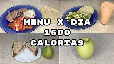 ¿Debo comer 1500 calorías al día?