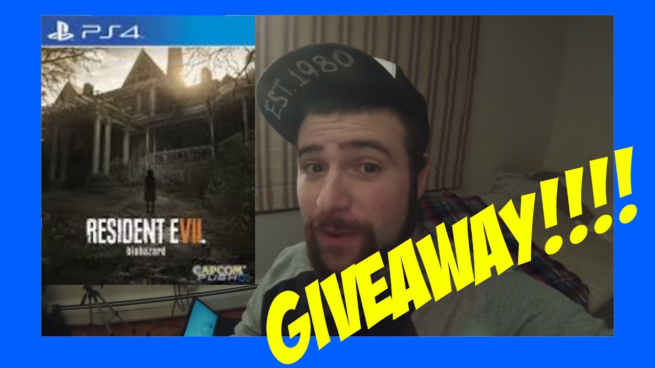 RESIDENT EVIL 7 GIVEAWAY!!!