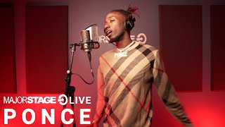 Video thumbnail of "PONCE - SHOEBOX MONEY | MAJORSTAGE STUDIO PERFORMANCE"