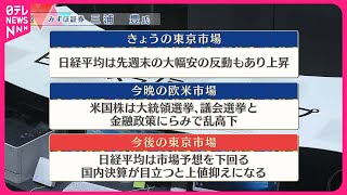 【11月5日の株式市場】株価見通しは？  三浦豊氏が解説