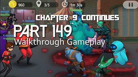 Disney Heroes Battle Mode CHAPTER 9 CONTINUES PART 149 Walkthrough Gameplay - Android/iOS