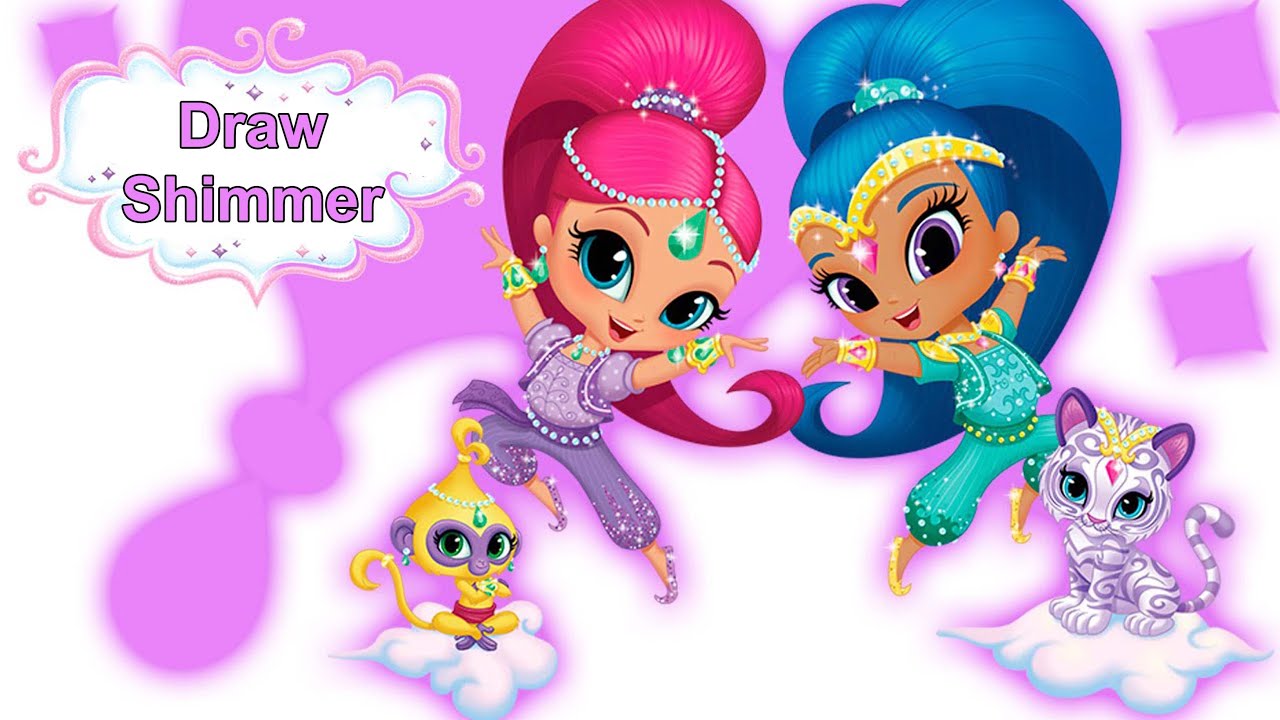 Featured image of post Shimmer And Shine Drawing Images You might also be interested in coloring pages from shimmer and shine category