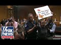 WATCH: Anti-Israel protesters disrupt Blinken&#39;s testimony