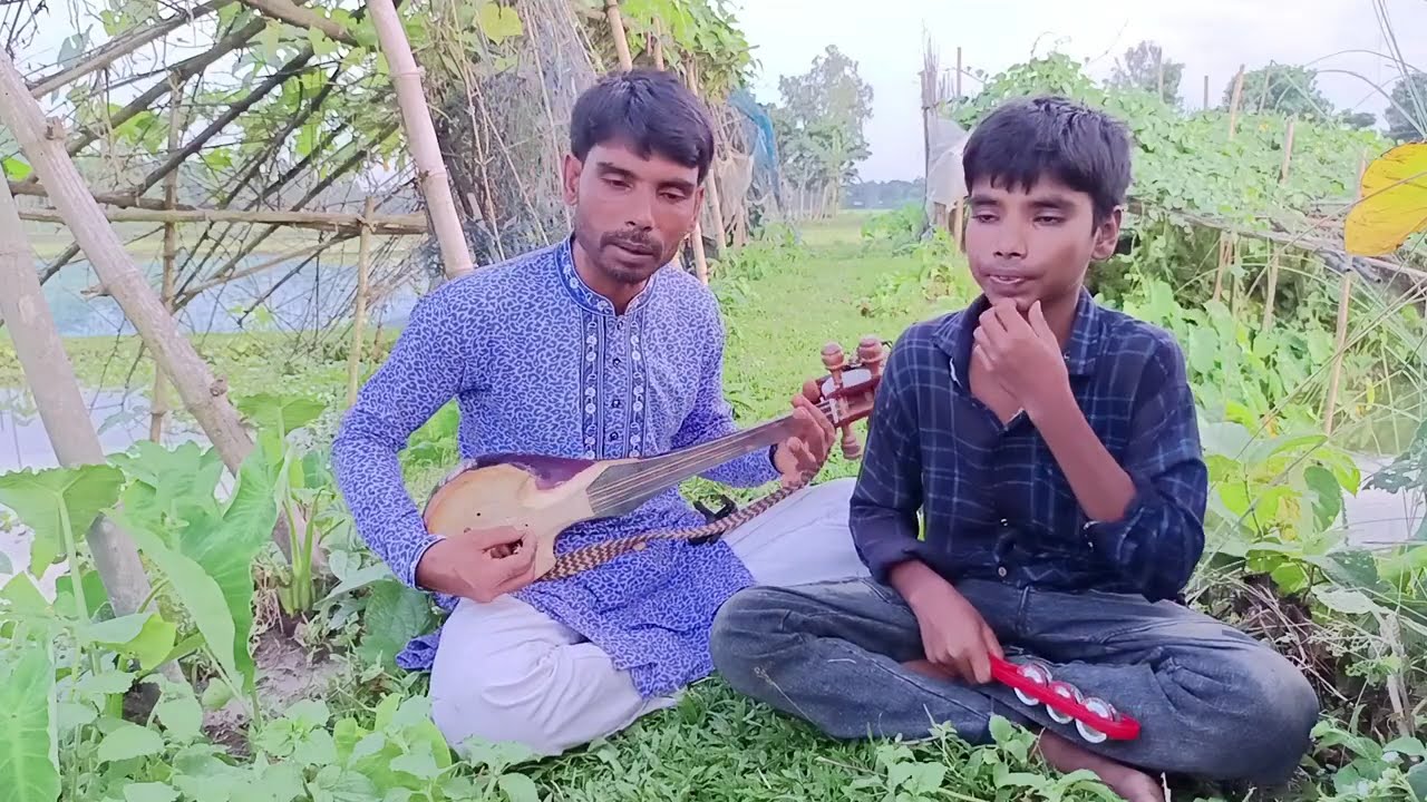 দোতারায় কিভাবে গান তুলবেন। ওই শোনকদমবো তলে বংশি বাজায় কে