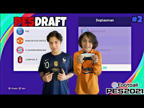 ABİMLE PES 2021 KAPIŞMASI !! (PES DRAFT) #2