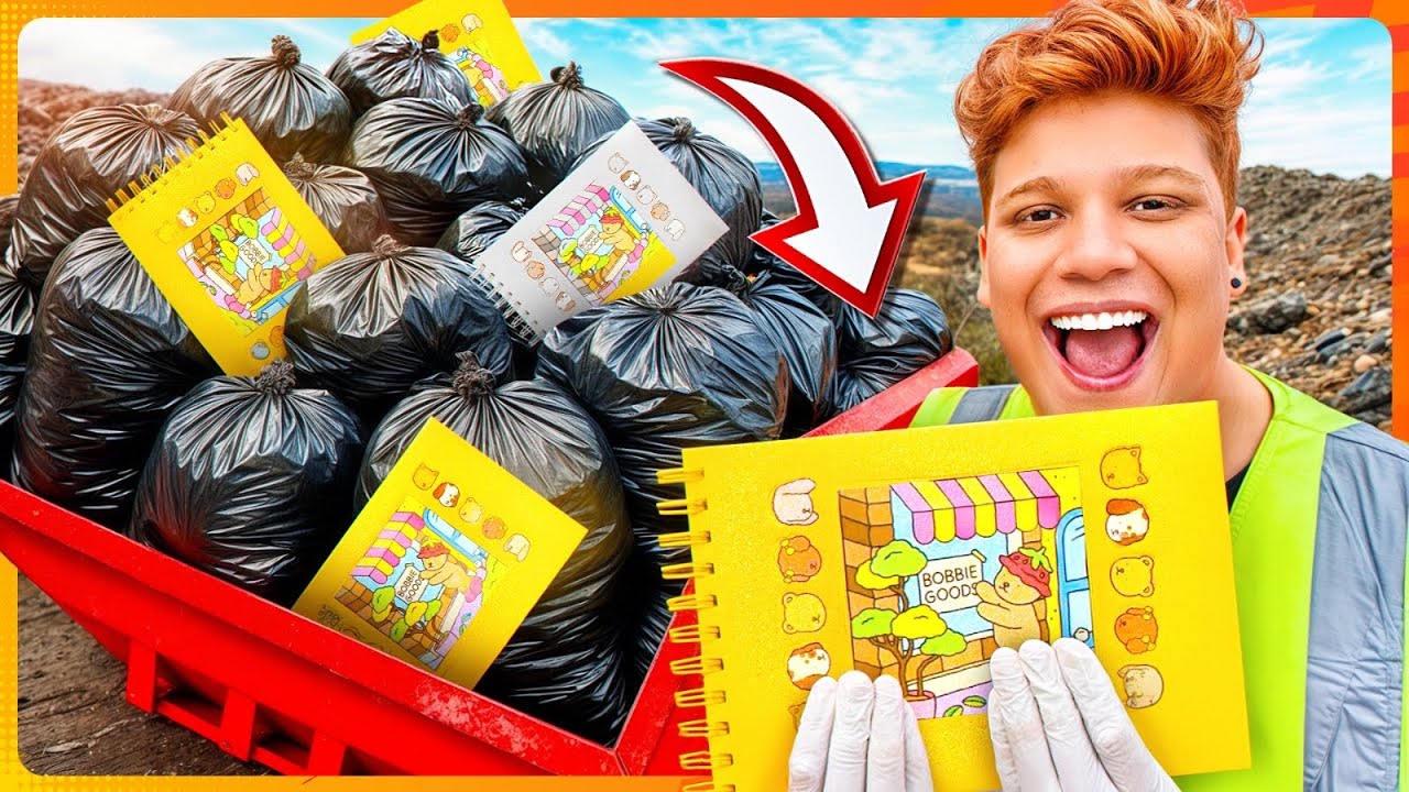 ENCONTREI TODOS BOBBIE GOODS BRILHANTES NO LIXO!! NÃO ACREDITO!