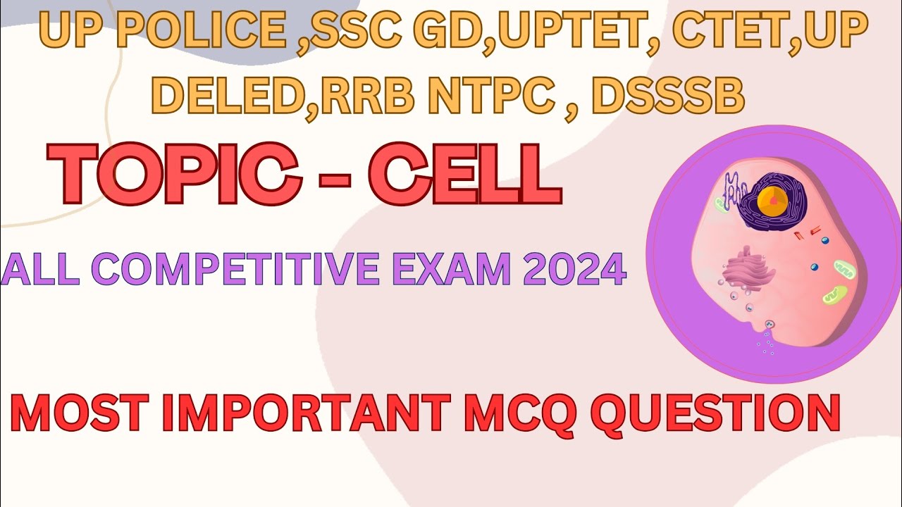 cell most important questions for rrb ntpc||all competitive exam 2025# ...