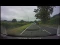 Dashcam shocker: Lorry overtaking tractor