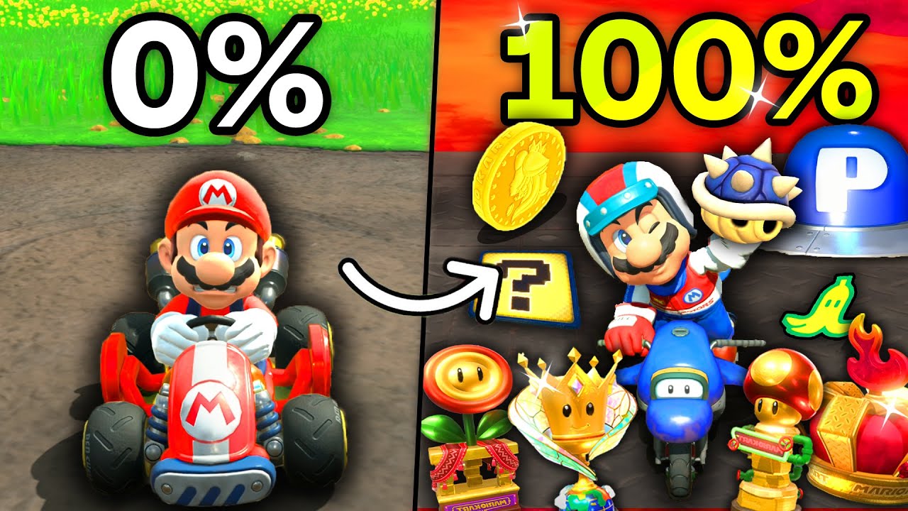 Le VRAI 100% Mario Kart World (ct long)