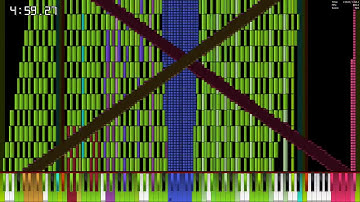 [Black MIDI] BanYa/Pump It Up - Beethoven Virus 1.29 Million | Legit Run