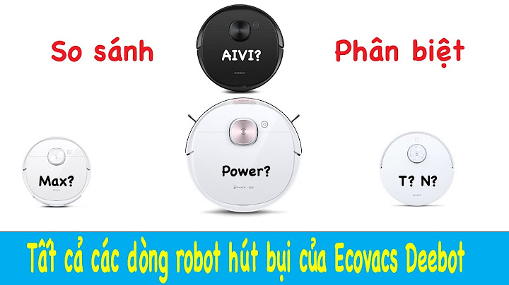 So sánh các máy robot hút bụi