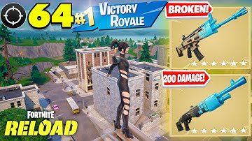 !NEW Morphite Guns Are BROKEN! 64 Elimination Chapter 7 RELOAD Gameplay l Keyboard & Mouse