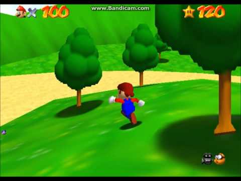 (Project 64) Super Mario 64 Cheats - All Stars, Unlimited Lives, No Hat, Flying!