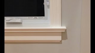 How to Make Window Sills &amp; Apron | Woodworking Finish Carpentry
