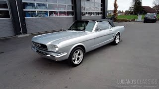 1966 Ford Mustang Convertible Walkaround, Startup and Sound