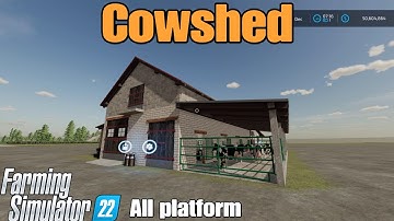 Cowshed  / mod for all platforms on FS22