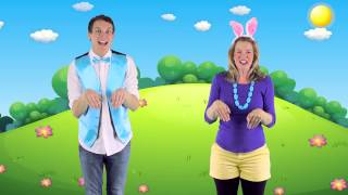 Hippity Hop Easter Bunny Song For Kids Counting Easter Eggs