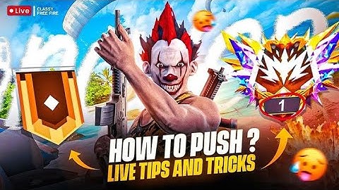 DAY 6- AWM KING IS BACK - SERIOUSRANK PUSH GAMING#zixun #freefirelive