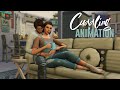 Cuddling animation | The Sims 4