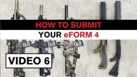 Ready To Certify, eForm 4 Approval Process,Current ATF Processing Time