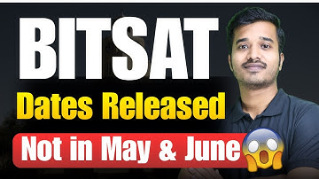 BITSAT 2026 Exam Dates Released | BITS Pilani official update | BITSAT 2026 Registration