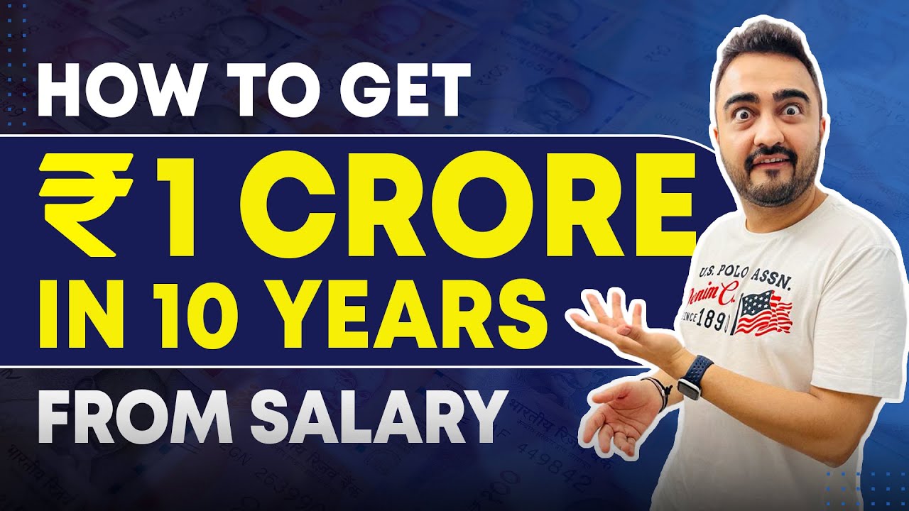 Simple calculation to achieve 1 Cr Rs in 10 years|How to invest your money and get rich